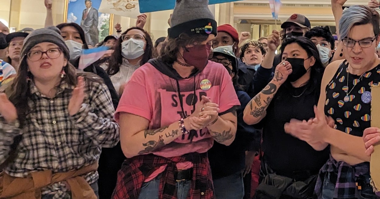 Oklahoma Bill to Ban Gender-Affirming Care Spurs Trans, Nonbinary Exodus Despite GOP Retreat