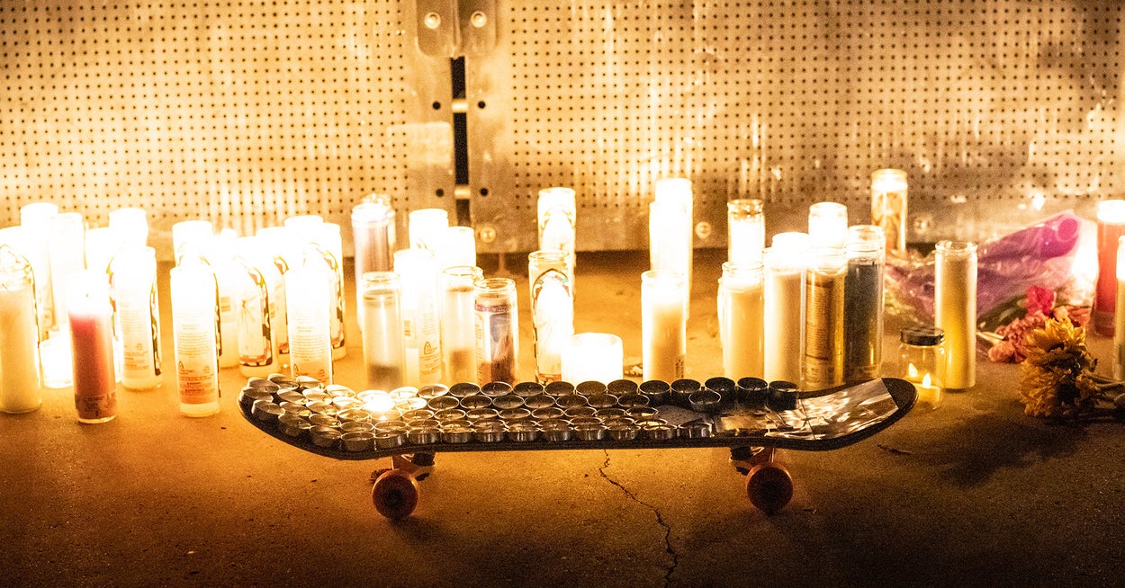 Middle School Friends Skate to Mourn Tyre Nichols