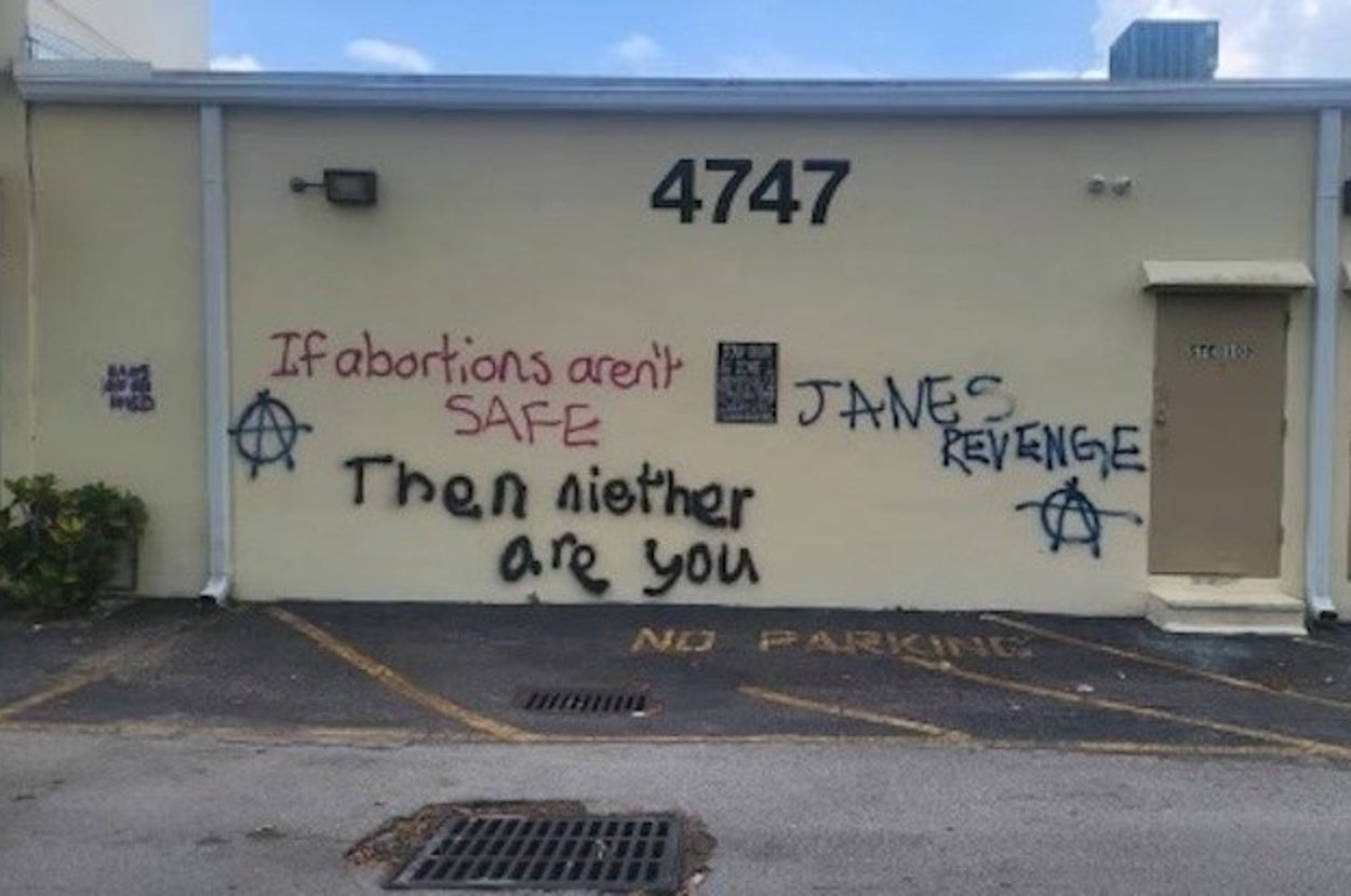 Two Charged for Vandalizing Anti-Abortion Centers