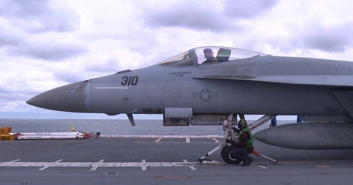U.S. Fighter Jet Crashes Off Virginia Coast; Pilot Rescued