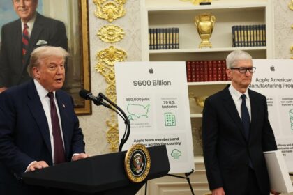 Trump and Apple Commit $100 Billion to U.S. Manufacturing