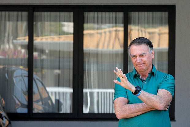 Former Brazilian President Jair Bolsonaro