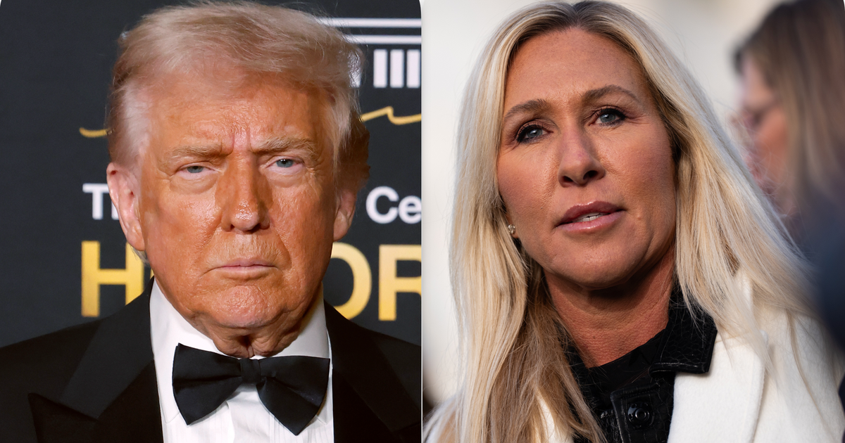 Trump Responds to Being Called a "Traitor" by Marjorie Taylor Greene on "60 Minutes