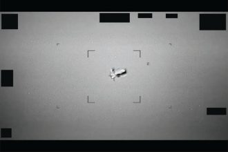 Photo from Pentagon's UFO files