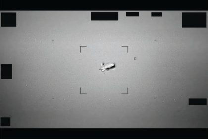 Photo from Pentagon's UFO files