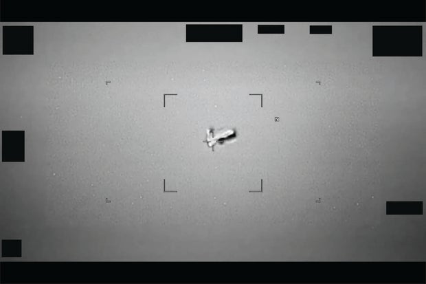 Photo from Pentagon's UFO files