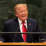 President Trump speaks during the 81st session of the United Nations General Assembly at United Nations headquarters, Tuesday, Sept. 22, 2026.