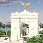 Trump agrees to turn triumphal arch into top-grade military complex.