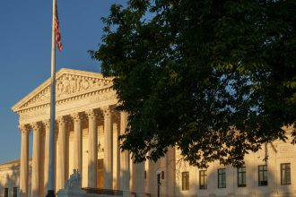 Here are a few options under 15 words:

- Supreme Court again blocks Missouri's pro-GOP House map. (8 words)
- SCOTUS again blocks Missouri's GOP-favored redistricting map. (7 words)
- Supreme Court again halts Missouri's Republican-leaning House map. (8 words)