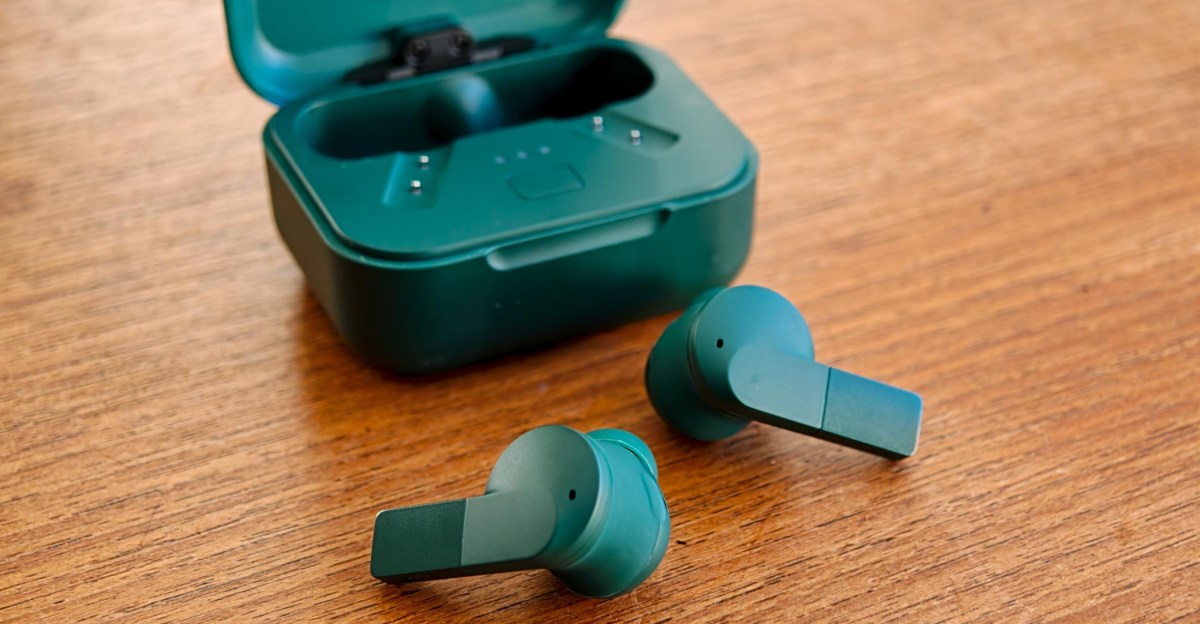 Fairphone's new repairable earbuds: smaller, lighter, longer-lasting.