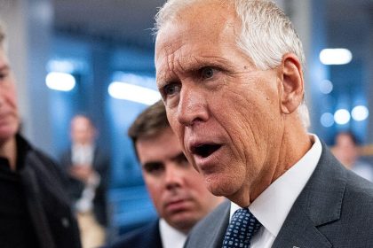 GOP Sen. Tillis calls Trump-Xi visit a 'WTF moment'.